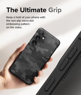 Foto 5 | Foto 5 | Funda Ringke Onyx Feels Good Para Samsung Galaxy S24 Plus 5g, Color Negro - Venta Internacional.