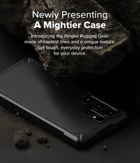 Foto 6 | Foto 6 | Funda Para Teléfono Ringke Rugged Gear Para Samsung Galaxy S25 Ultra Black - Venta Internacional.