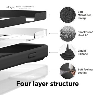 Foto 5 | Foto 5 | Funda De Teléfono Elago Liquid Silicone A Prueba De Golpes Para Iphone 14 - Venta Internacional.