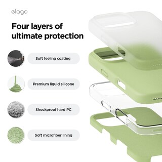 Foto 4 | Foto 4 | Funda De Teléfono Elago Compatible Con Iphone 16 Pro Max De Silicona - Venta Internacional.