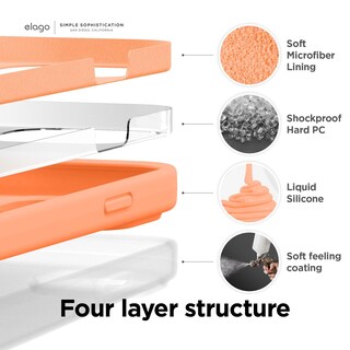 Foto 5 | Foto 5 | Funda De Teléfono Elago Compatible Con Iphone 14 De Silicona Líquida - Venta Internacional.