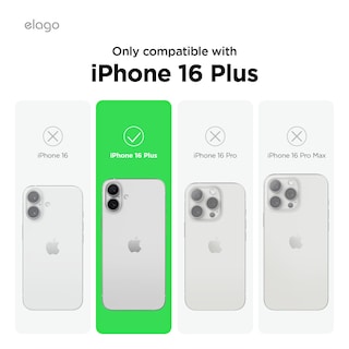 Foto 2 | Foto 2 | Funda De Teléfono Elago Compatible Con Iphone 16 Plus De Silicona, Color Morado - Venta Internacional.