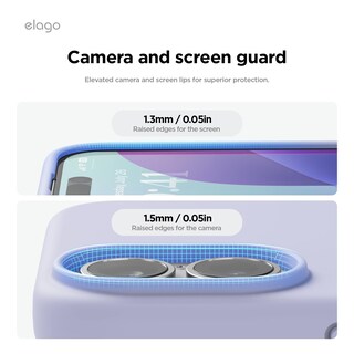 Foto 5 | Foto 5 | Funda De Teléfono Elago Compatible Con Iphone 16 Plus De Silicona, Color Morado - Venta Internacional.