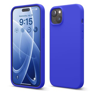 Foto 1 | Foto 1 | Funda De Silicona Líquida Elago Para Iphone 15 Plus, Color Azul Cobalto - Venta Internacional.