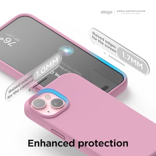 Foto 5 | Foto 5 | Funda De Silicona Líquida Elago Para Iphone 15, Color Rosa Intenso - Venta Internacional.