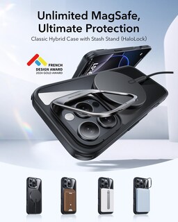Foto 3 | Foto 3 | Funda De Teléfono Esr Para Iphone 16 Pro Con Magsafe De Grado Militar - Venta Internacional.