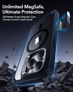 Foto 2 | Foto 2 | Funda Esr Para Iphone 16 Pro Con Soporte, Control De Cámara Transparente - Venta Internacional.
