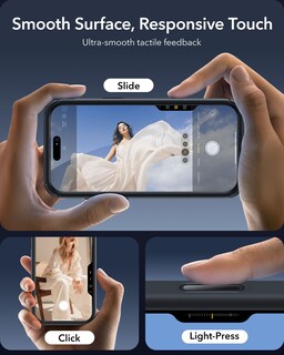 Foto 4 | Foto 4 | Funda Esr Para Iphone 16 Pro Con Soporte, Control De Cámara Transparente - Venta Internacional.