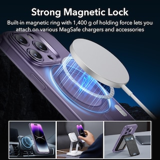 Foto 5 | Foto 5 | Funda De Teléfono Esr Para Iphone 14 Pro Max Con Magsafe Frosted Purp - Venta Internacional.