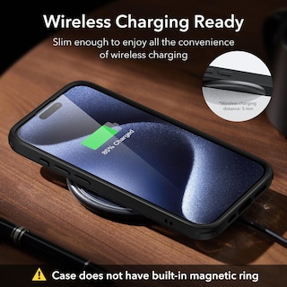 Foto 6 | Foto 6 | Funda De Teléfono Esr Metal Kickstand 3 Modos De Soporte Para Iphone 15 Pro - Venta Internacional.