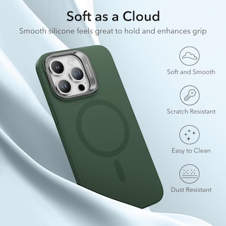 Foto 6 | Foto 6 | Funda De Teléfono Esr Para Iphone 14 Pro Max Con Soporte Magsafe Green - Venta Internacional.