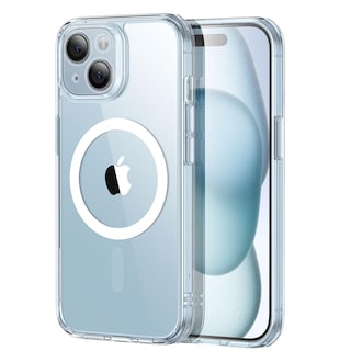 Foto 1 | Foto 1 | Funda De Teléfono Esr Para Iphone 15 Plus, Translúcida, Mate, Azul Transparente - Venta Internacional.