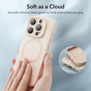 Foto 7 | Foto 7 | Funda Esr Para Iphone 15 Pro Con Magsafe Que Absorbe Los Golpes, Color Canela Claro - Venta Internacional.