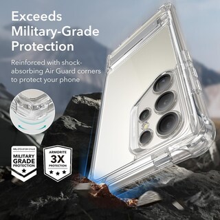 Foto 2 | Foto 2 | Funda Esr Armor Series Para Samsung Galaxy S24 Ultra Clear - Venta Internacional.
