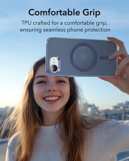 Foto 3 | Foto 3 | Funda Esr Para Iphone 16e Halolock Zero, Transparente, Azul Esmerilado - Venta Internacional.