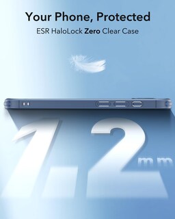 Foto 7 | Foto 7 | Funda Esr Para Iphone 16e Halolock Zero, Transparente, Azul Esmerilado - Venta Internacional.