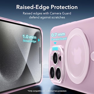 Foto 7 | Foto 7 | Funda De Teléfono Esr Para Iphone 15 Pro Max Con Magsafe Frosted Pink - Venta Internacional.