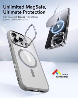 Foto 3 | Foto 3 | Funda De Teléfono Esr Para Iphone 16 Pro Con Control De Cámara Magsafe Clear - Venta Internacional.