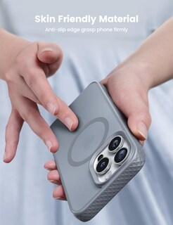 Foto 4 | Foto 4 | Funda Magnética Lamicall Para Iphone 15 Pro Magsafe Gray - Venta Internacional.