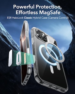 Foto 3 | Foto 3 | Funda De Teléfono Esr Para Iphone 16 Pro Con Magsafe A Prueba De Golpes, Transparente - Venta Internacional.