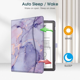 Foto 3 | Foto 3 | Funda Fintie Con Soporte Para Kindle Scribe De 10,2 Pulgadas Con Ranura Para Tarjetas, Color Lila - Venta Internacional.