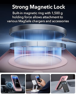 Foto 3 | Foto 3 | Funda De Teléfono Esr Para Iphone 14 Pro, Translúcido, Mate, Rosa Esmerilado - Venta Internacional.