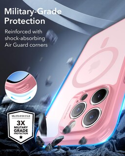 Foto 4 | Foto 4 | Funda De Teléfono Esr Para Iphone 14 Pro, Translúcido, Mate, Rosa Esmerilado - Venta Internacional.