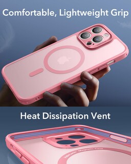 Foto 6 | Foto 6 | Funda De Teléfono Esr Para Iphone 14 Pro, Translúcido, Mate, Rosa Esmerilado - Venta Internacional.
