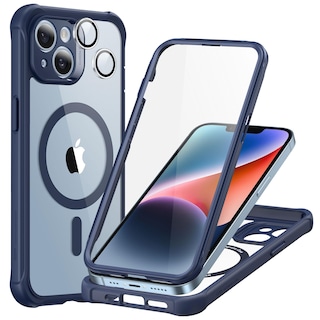 Foto 1 | Foto 1 | Funda Magnética Esr Para Iphone 14 Con Vidrio Templado Azul - Venta Internacional.