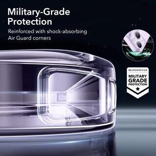 Foto 6 | Foto 6 | Funda De Teléfono Esr Zero Series Para Iphone 14/13 Con Magsafe Clear Purple - Venta Internacional.