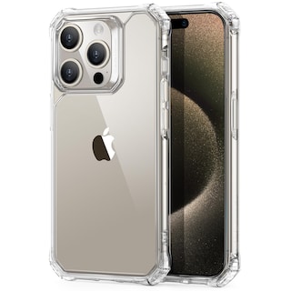 Foto 1 | Foto 1 | Funda De Teléfono Esr Air Armor Series Para Iphone 15 Pro - Transparente - Venta Internacional.