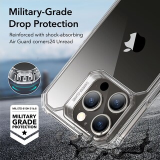 Foto 3 | Foto 3 | Funda De Teléfono Esr Air Armor Series Para Iphone 15 Pro - Transparente - Venta Internacional.