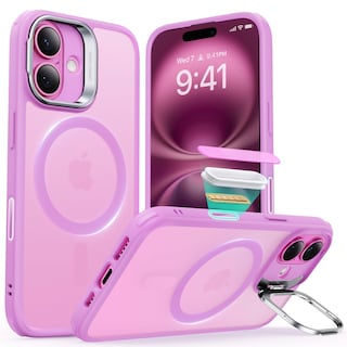 Foto 1 | Foto 1 | Funda Esr Para Iphone 16 Con Control De Cámara Magsafe, Color Rosa - Venta Internacional.