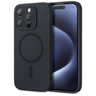 Foto 1 | Foto 1 | Funda Esr Para Iphone 15 Pro Con Magsafe, Silicona, Negra - Venta Internacional.
