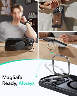 Foto 5 | Foto 5 | Funda Esr Para Iphone 16 Pro Max Con Magsafe Clear Black - Venta Internacional.