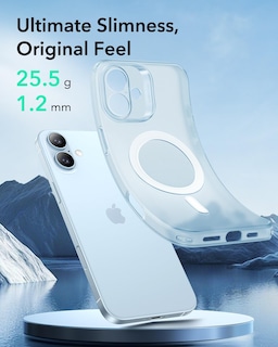 Foto 3 | Foto 3 | Funda De Teléfono Esr Para Iphone 16, Compatible Con Magsafe, Frosted Bl - Venta Internacional.