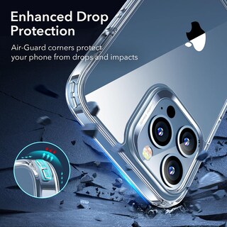 Foto 4 | Foto 4 | Funda De Teléfono Esr Metal Kickstand Para Iphone 13 Pro Max Clear - Venta Internacional.