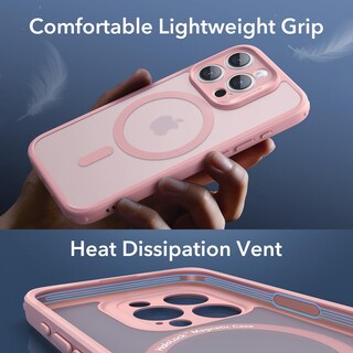 Foto 7 | Foto 7 | Set De Fundas Esr Para Iphone 15 Pro Translúcidas Mate Con Protector De Pantalla - Venta Internacional.