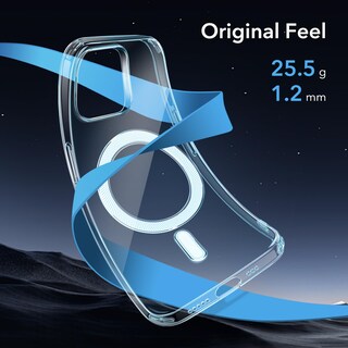 Foto 3 | Foto 3 | Funda De Silicona Transparente Esr Para Iphone 14/13 Con Magsafe Blue - Venta Internacional.