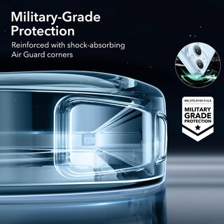 Foto 6 | Foto 6 | Funda De Silicona Transparente Esr Para Iphone 14/13 Con Magsafe Blue - Venta Internacional.