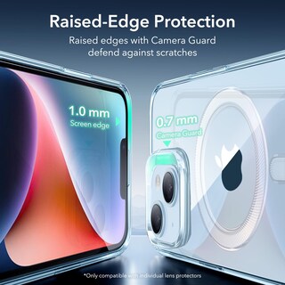 Foto 7 | Foto 7 | Funda De Silicona Transparente Esr Para Iphone 14/13 Con Magsafe Blue - Venta Internacional.