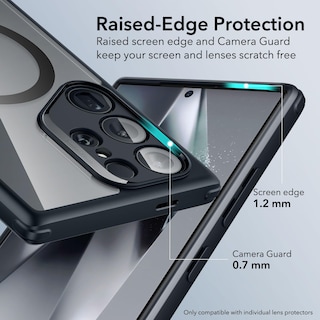 Foto 6 | Foto 6 | Funda Esr Para Samsung Galaxy S24 Ultra Con Magsafe Clear Black - Venta Internacional.