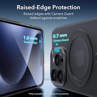 Foto 7 | Foto 7 | Funda De Teléfono Esr Para Iphone 15 Pro Max Con Magsafe Frosted Black - Venta Internacional.