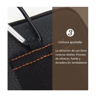 Foto 4 | Foto 4 | Funda De Nailon Con Clip Para Cinturón Eo Safe Imports Esi-19388 Negro