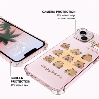 Foto 5 | Foto 5 | Funda De Teléfono Luminousguard Para Iphone 15 Pro Max Anti-yellow Tpu - Venta Internacional.