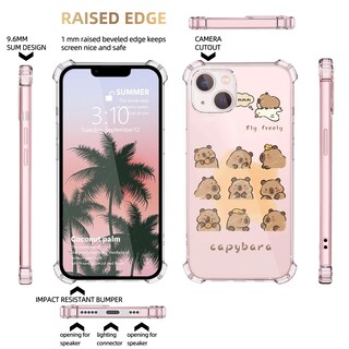 Foto 7 | Foto 7 | Funda De Teléfono Luminousguard Para Iphone 15 Pro Max Anti-yellow Tpu - Venta Internacional.