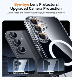 Foto 6 | Foto 6 | Funda De Teléfono Canshn Para Samsung Galaxy S25 Plus Con Soporte - Venta Internacional.