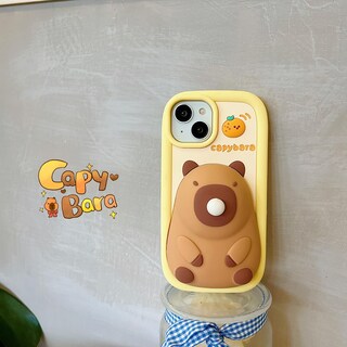 Foto 5 | Foto 5 | Funda De Teléfono Qokcoahn Para Iphone 11 Cute 3d Kawaii Capybara - Venta Internacional.