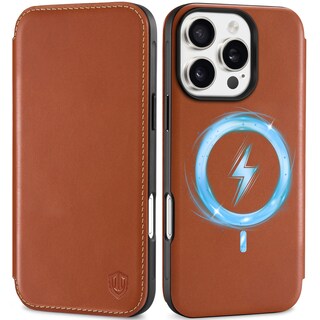 Foto 1 | Foto 1 | Funda Tipo Cartera Shieldon Para Iphone 16 Pro 5g 2024 De Piel Auténtica - Venta Internacional.