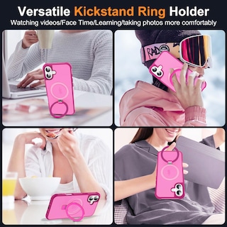 Foto 5 | Foto 5 | Funda De Teléfono Sky-lmw Compatible Con Iphone 16 Plus Rose - Venta Internacional.